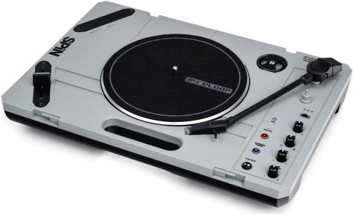 Visokokakovostni prenosni gramofon reloop spin 3 hitrosti predvajanja zapisa Bluetooth aux v zvočnik usb digitalizacija zapisa prenosni v paketu napajanje usb