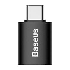 BASEUS Ingenuity Mini OTG adapter USB-C / USB 3.1, črna