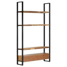 Vidaxl Visoka omara 118x30x200 cm trden robusten mangov les