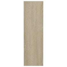 Vidaxl Stenske omare za čevlje 4 kosi sonoma hrast 60x18x60 cm