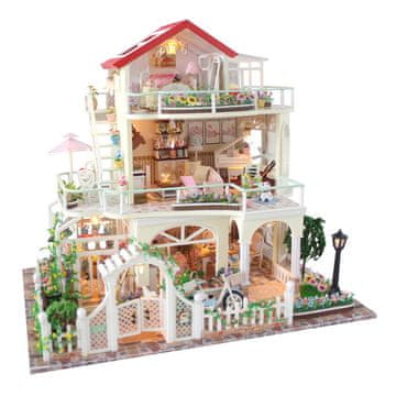 shumee Miniaturna hiša - Vila v cvetju