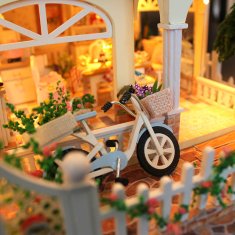 shumee Miniaturna hiša - Vila v cvetju