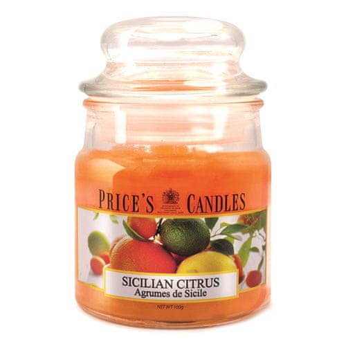 Price's Candles SVEČKA MALE KOZARE CITRUSI | SICILSKI CITRUS, SVEČKA MALE KOZARE CITRUSI | SICILSKI CITRUS