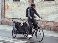 Courier dodatek za kolesarsko prikolico za prevoz psov