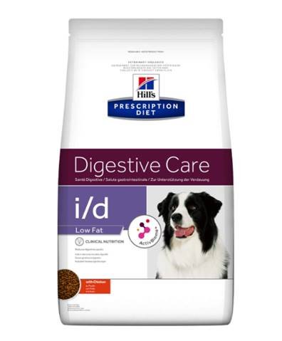 Hill's I/D Digestive Care Low Fat hrana za pse s piščancem, 1,5 kg