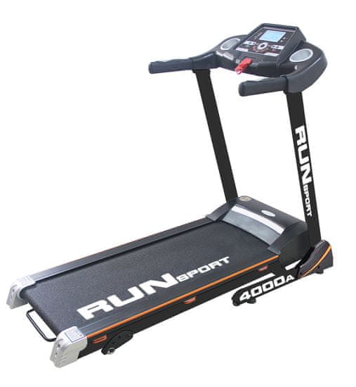 ACRAsport GB4000A Tekalna steza RUN SPORT z ročnim naklonom črna
