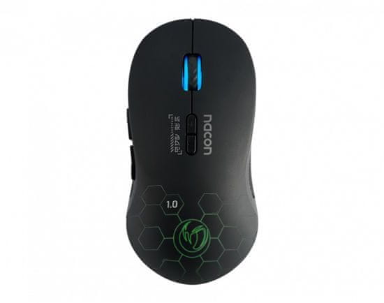 Nacon GM-180 brezžična miška, igralna, RGB, črna