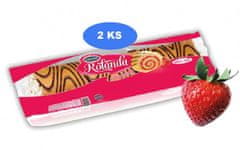 Rolanda swiss roll Strawberry 300g (2 kos)