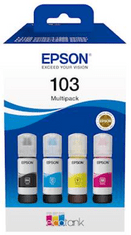 Epson 103 komplet štirih stekleničk za tiskanje, CMYK (C13T00S64A)