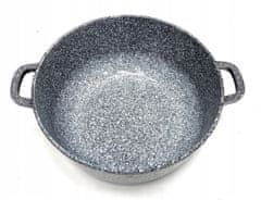 ZILNER Lonec z marmornim premazom 6,8 l 28 cm Zilner siv ZL-7074