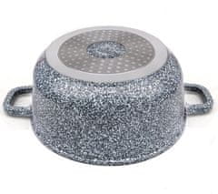 ZILNER Lonec z marmornim premazom 6,8 l 28 cm Zilner siv ZL-7074