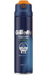Gillette Fusion ProGlide gel za britje Cool and Fresh 170 ml