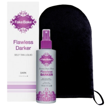 shumee Fake Bake Flawless Darker samoporjavitveni sprej + rokavice 2 kos