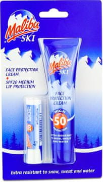 shumee Malibu Ski zaščitna krema za obraz + šminka SPF50