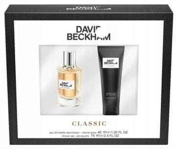 shumee David Beckham Classic EDT + Gel 40 ml