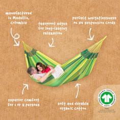 La Siesta viseča mreža Modesta Jungle, Double, 160kg, 350 cm