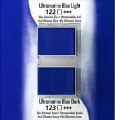 Daler Rowney Akvarelna barva Aquafine set 2 ultramarine blue light/ultram
