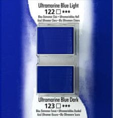 Daler Rowney Akvarelna barva Aquafine set 2 ultramarine blue light/ultram