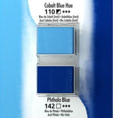 Daler Rowney Akvarelna barva Aquafine set 2 cobalt blue hue/phtalo blue