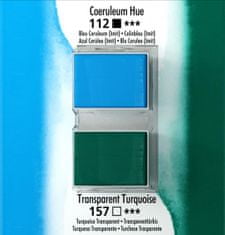 Daler Rowney Akvarelna barva Aquafine set 2 coeruleum blue/transparent tu