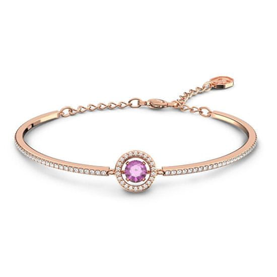 Swarovski Bleščeča bronasta zapestnica s kristali Sparkling Dance ...