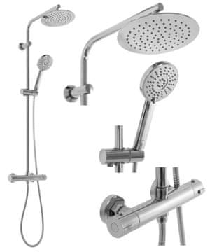 REA Bliss kromirani termostatski tuš set SKU REA-P8805
