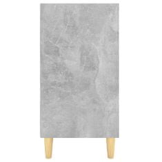 Greatstore Komoda betonsko siva 103,5x35x70 cm iverna plošča