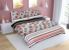 Dvoposteljna bombažna odeja - 1 kos 220x200, 2 kosa 70x90 cm (širina 220 cm x dolžina 200 cm) - Flower