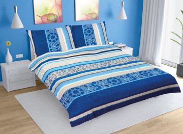Dvoposteljno krep posteljno perilo - 1 kos 200x200, 2 kosa 70x90 cm - Orient