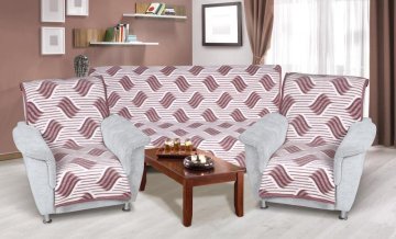 Komplet Karmela PLUS 3+1+1 - 1 kos 150x200, 2 kosa 65x150 cm - Vlnka