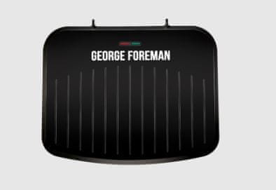 George Foreman 25810-56 Fit Grill električni žar, srednje velik