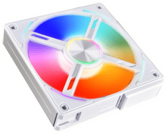 Lian Li AL120 ventilator za ohišje, RGB, 120 mm, bel (UF-AL120-1W)