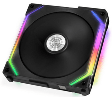 Lian Li SL140 ventilator za ohišje, 140 mm, RGB, črn (UF-SL140-1B)