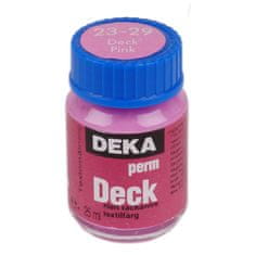 Rayher.	 Barva za tekstil DEKA Perm Deck 25 ml pink