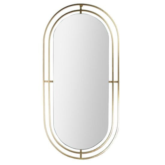 Fernity Avec zlato ovalno ogledalo