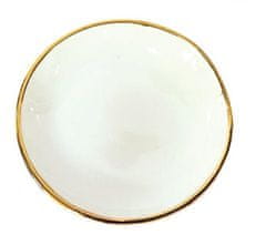 Fernity Keramični krožnik Uman 8 cm bel