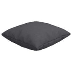 Vidaxl Okrasne blazine 4 kosi antracitne 60x60 cm blago