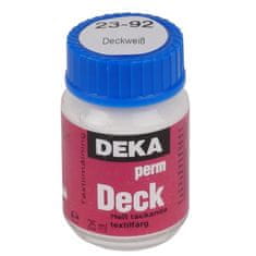 Rayher.	 Barva za tekstil DEKA Perm Deck 25 ml bela