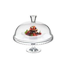 Banquet Pladenj za torte s premerom 32,2x26,3 cm PATISSERIE s steklenim pokrovom.