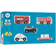 Bigjigs Rail Town Cars