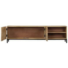 Vidaxl TV omarica iz trdnega mangovega lesa 145x30x41 cm