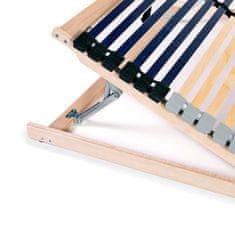 Vidaxl Letveno dno za posteljo 2 kosa z 42 letvicami 7 con 90x200 cm