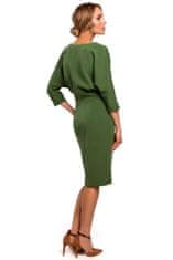 Made of Emotion Ženska mini obleka Adelaide M464 zelena S