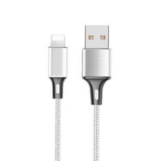 MG kabel USB / Lightning 2.4A 2m, belo