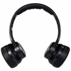 Evolveo SupremeSound 8EQ, Bluetooth slušalke z zvočnikom in izenačevalnikom 2v1, črne barve