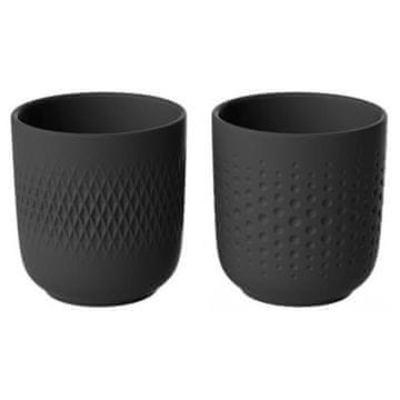 Villeroy & Boch Set 2 skodelic iz kolekcije MANUFACTURE COLLIER NOIR