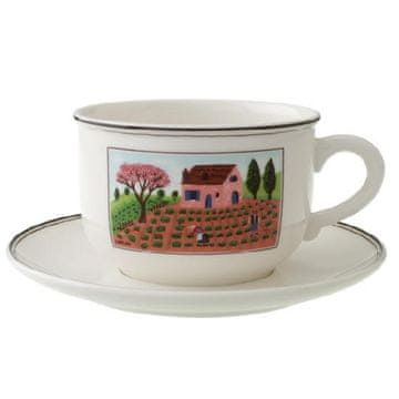 Villeroy & Boch Skodelica za zajtrk s krožničkom iz kolekcije DESIGN NAIF