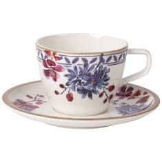 Villeroy & Boch Kavna skodelica s krožničkom iz kolekcije ARTESANO PROVENCAL LAVENDER