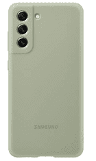 Samsung silikonski ovitek za Samsung Galaxy S21 FE, olivno zelen