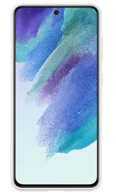 Samsung silikonski ovitek za Samsung Galaxy S21 FE, bel